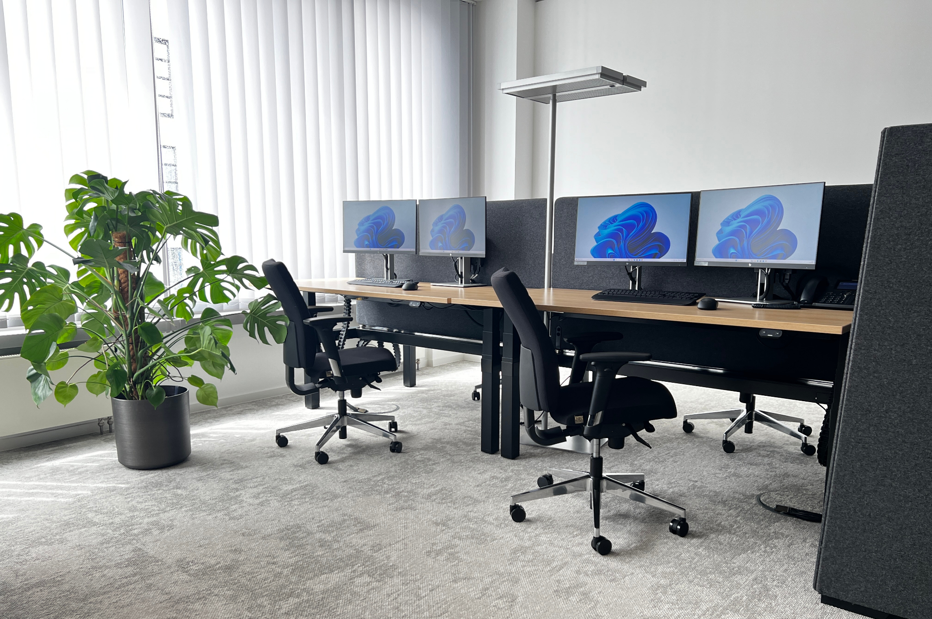 Coworking-Bereich im Helfmann-Park
